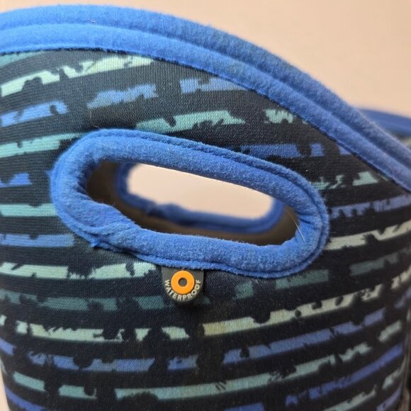 Bogs K Classic Stripe Pull-On Winter Boots Youth Size 6 - Picture 5 of 9